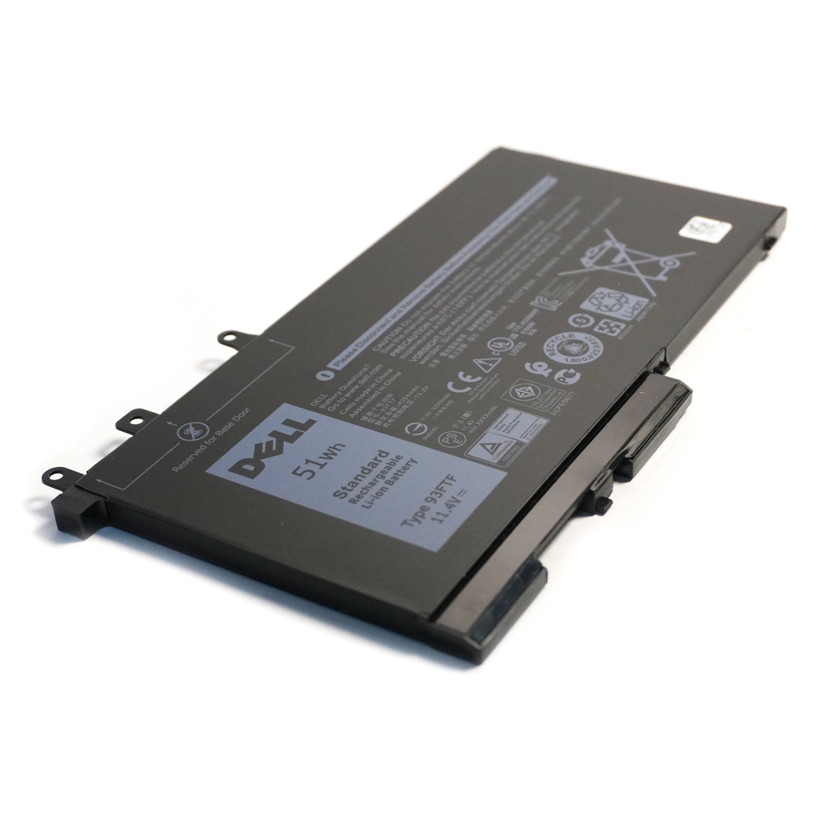 Original Dell 93FTF 51Wh Replacement Battery for Latitude 5280/90, 5480/90, 5580/90 & Precision 3520/30