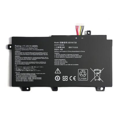 ASUS ROG Strix G512LI Battery Replacement Genuine B31N1726 - Also Fits G15 G512 G531GT G531 Series
