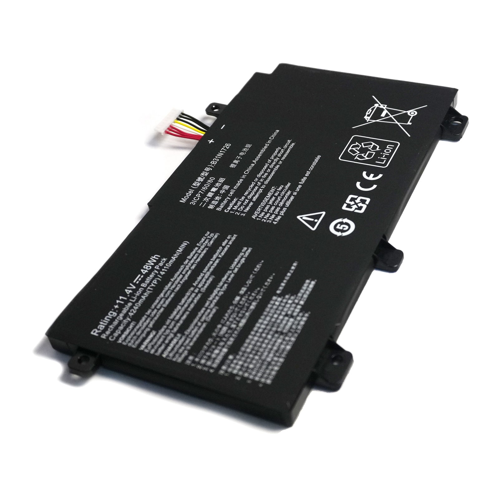 ASUS ROG Strix G512LI Battery Replacement Genuine B31N1726 - Also Fits G15 G512 G531GT G531 Series