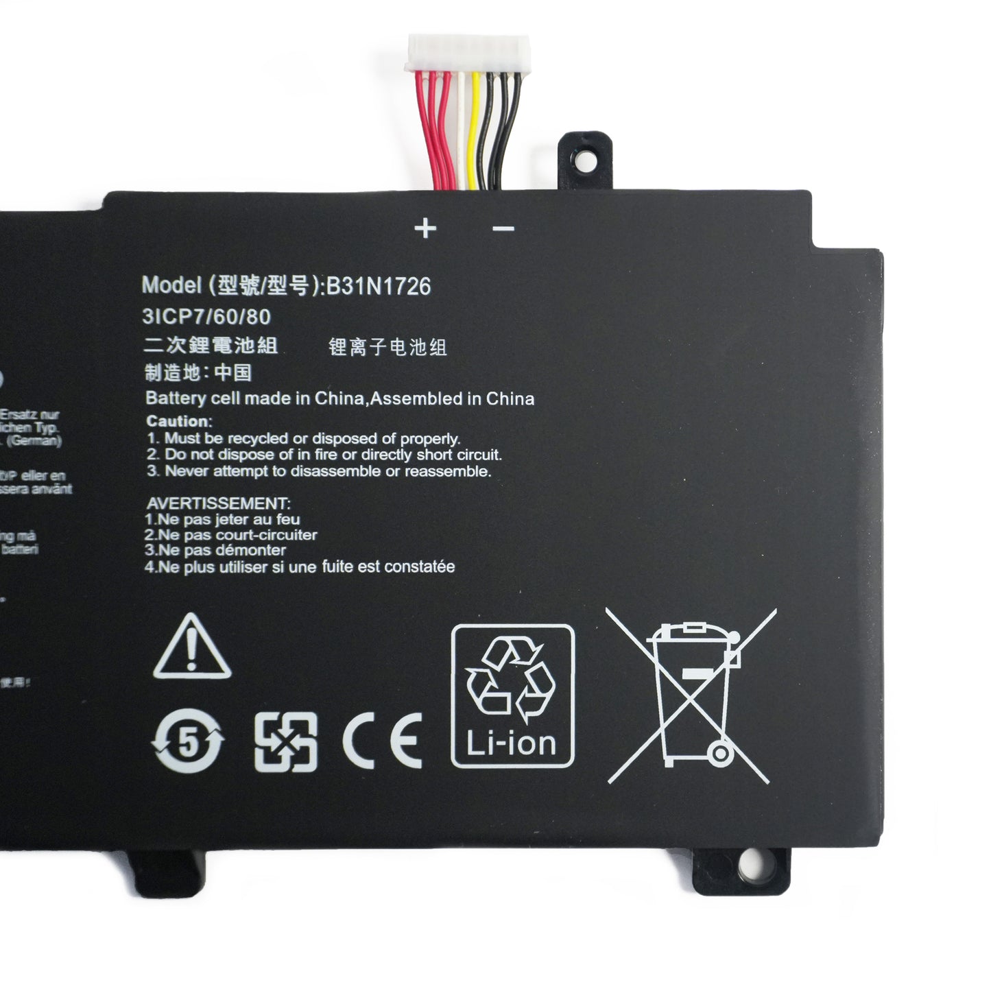 ASUS ROG Strix G512LI Battery Replacement Genuine B31N1726 - Also Fits G15 G512 G531GT G531 Series
