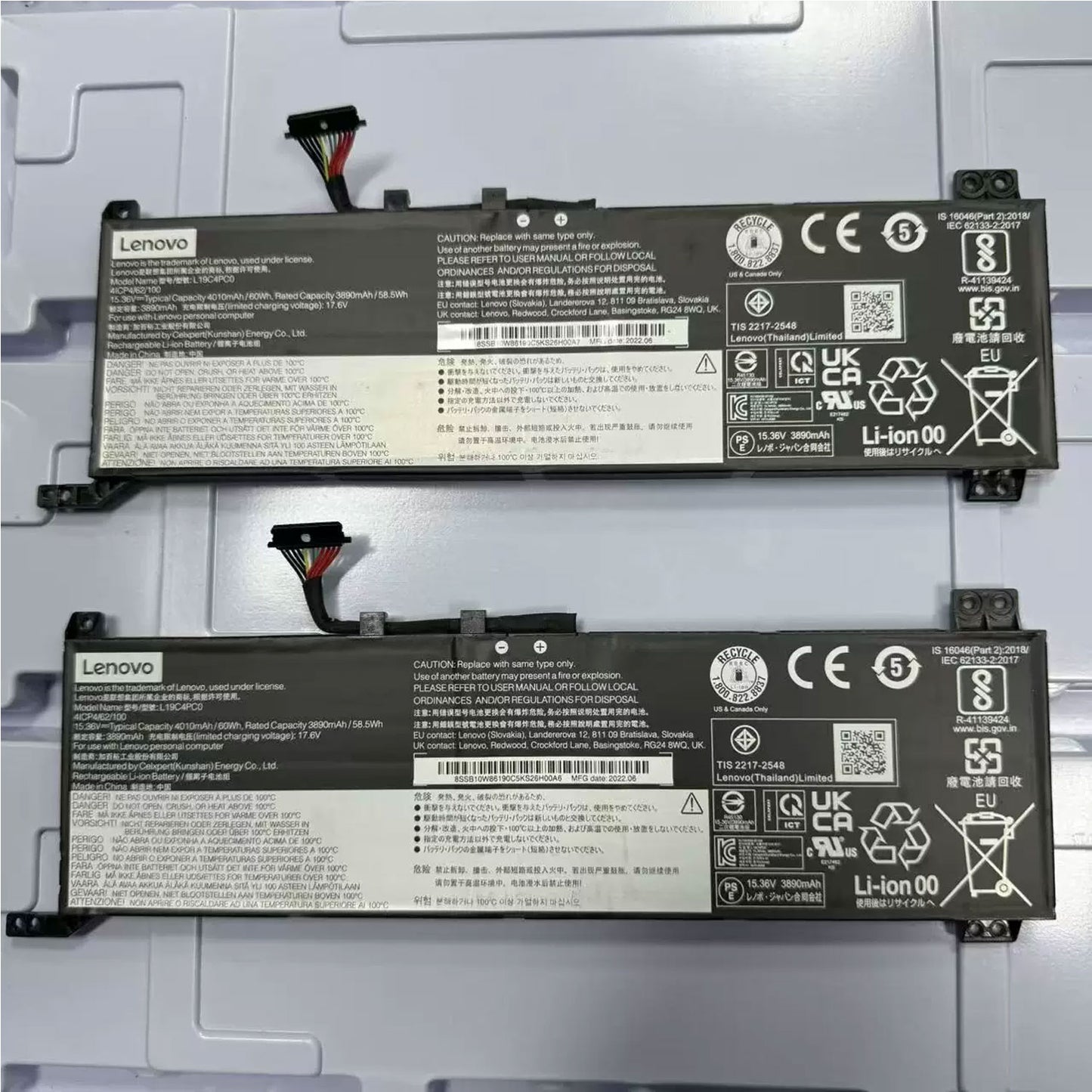 L19C4PC0 L19M4PC0 New Genuine Battery for Lenovo Legion 5 R7000 Y7000 