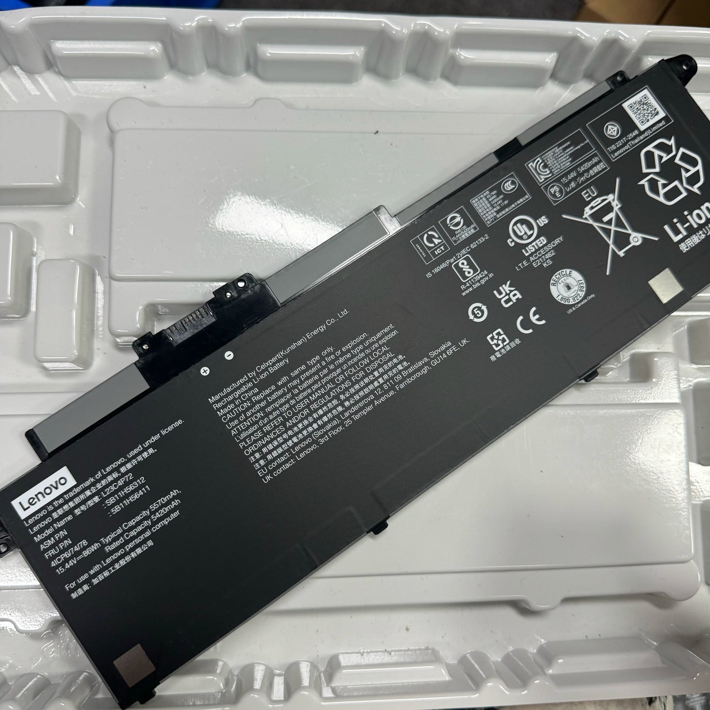 Genuine L23C4P72 Battery for Lenovo ThinkPad T16 Gen 3 4 P16s Gen 4 L23M4P71