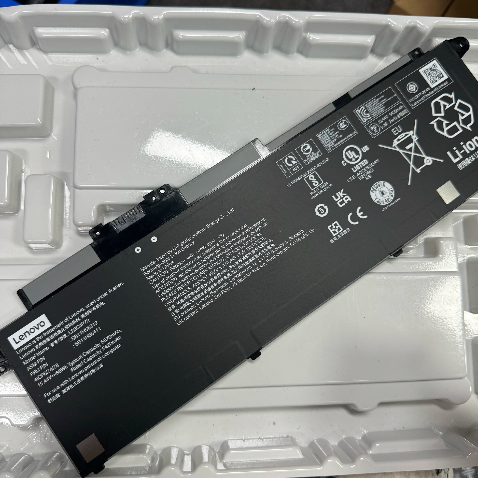 Genuine L23C4P72 Battery for Lenovo ThinkPad T16 Gen 3 4 P16s Gen 4 L23M4P71