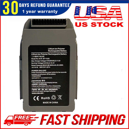 Genuine Intelligent Replacement Battery for DJI Mavic 2 Series - 15.4V 3850mAh