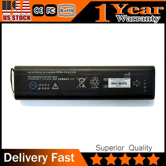 Genuine SM201-6 Battery for GE DASH 3000, 4000, 5000 & B-Series Monitors