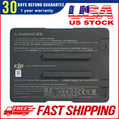 DJI TB50 Battery 4280mAh - Original Intelligent Battery for Inspire 2 Drone & Ronin 2/4D Gimbal