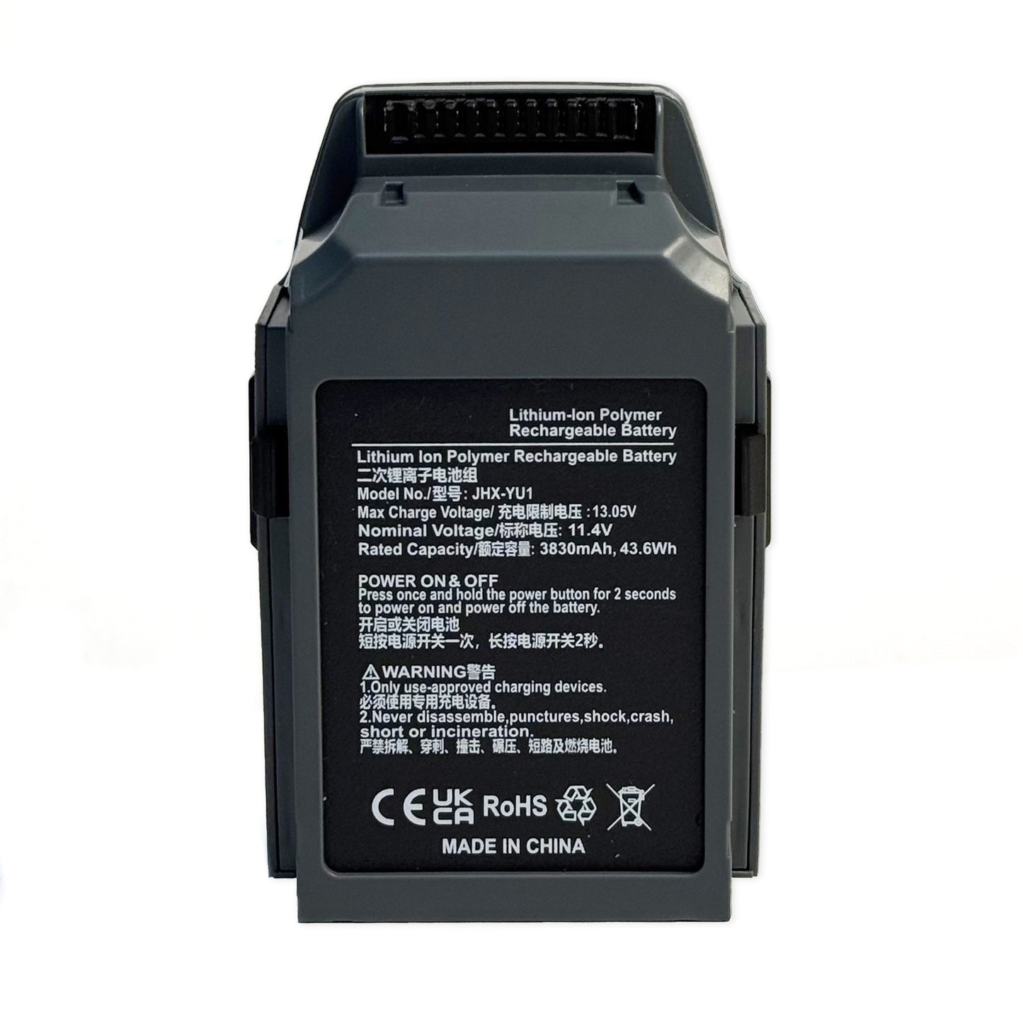 11.4V 3830mAh 43.6Wh DJI Mavic Pro Intelligent Flight Battery Replacement