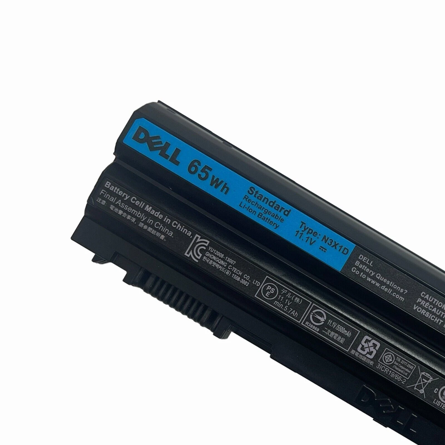 DELL N3X1D 65Wh Laptop Battery | For Latitude E6420, E6430 & Precision M2800