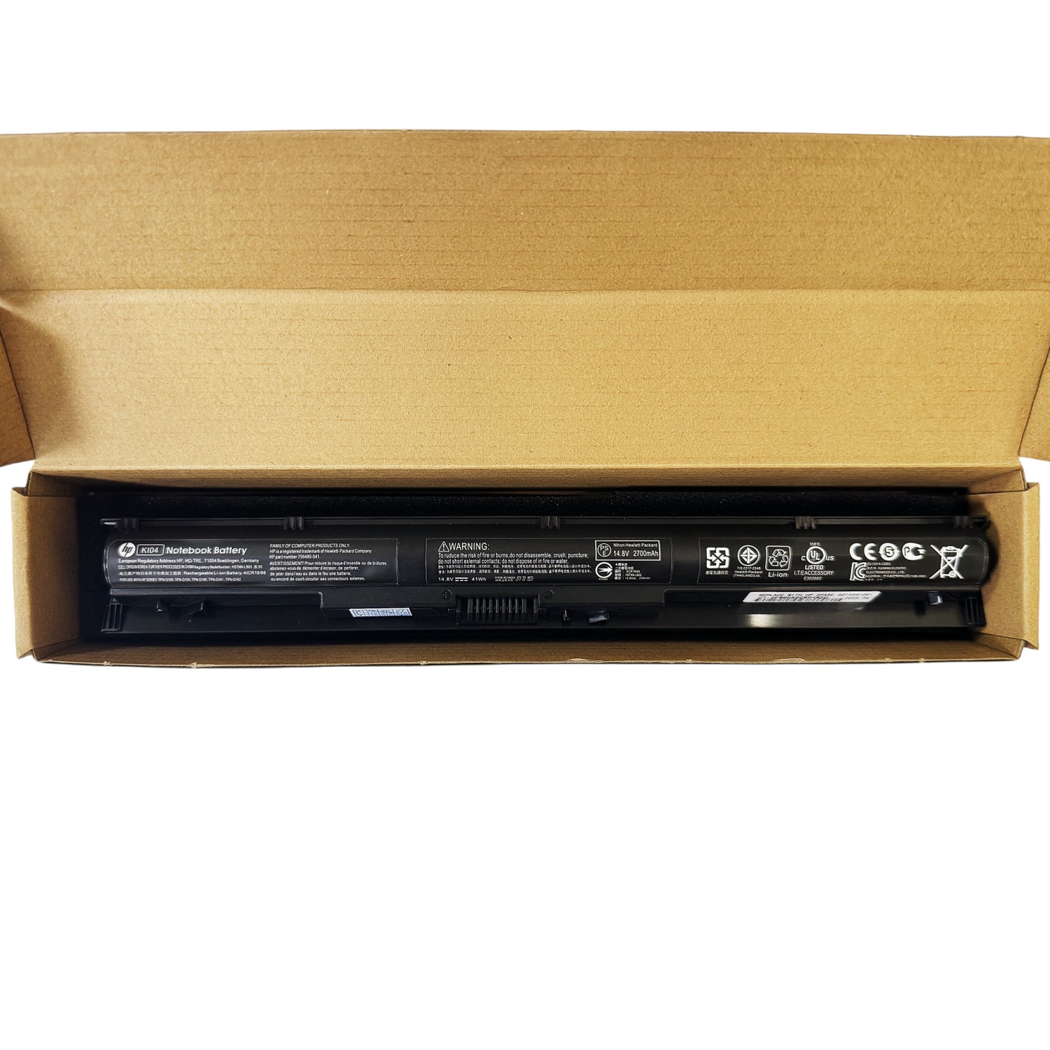 Genuine KI04 K104 Laptop Battery for HP Pavilion 15-ab, 15-an, 17-g, 14-ab Series