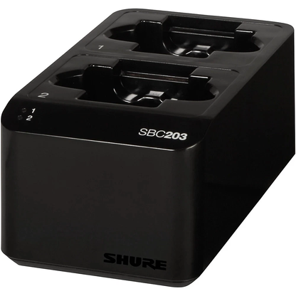 Shure SBC203-US Dual Docking Station for SLXD Transmitters & SB903 Batteries