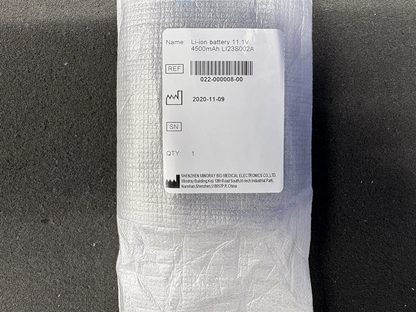 LI23S002A Battery for Mindray T5/T6/T8 & BeneView Patient Monitors | 4500mAh Li-ion (P/N: 115-018012-00)