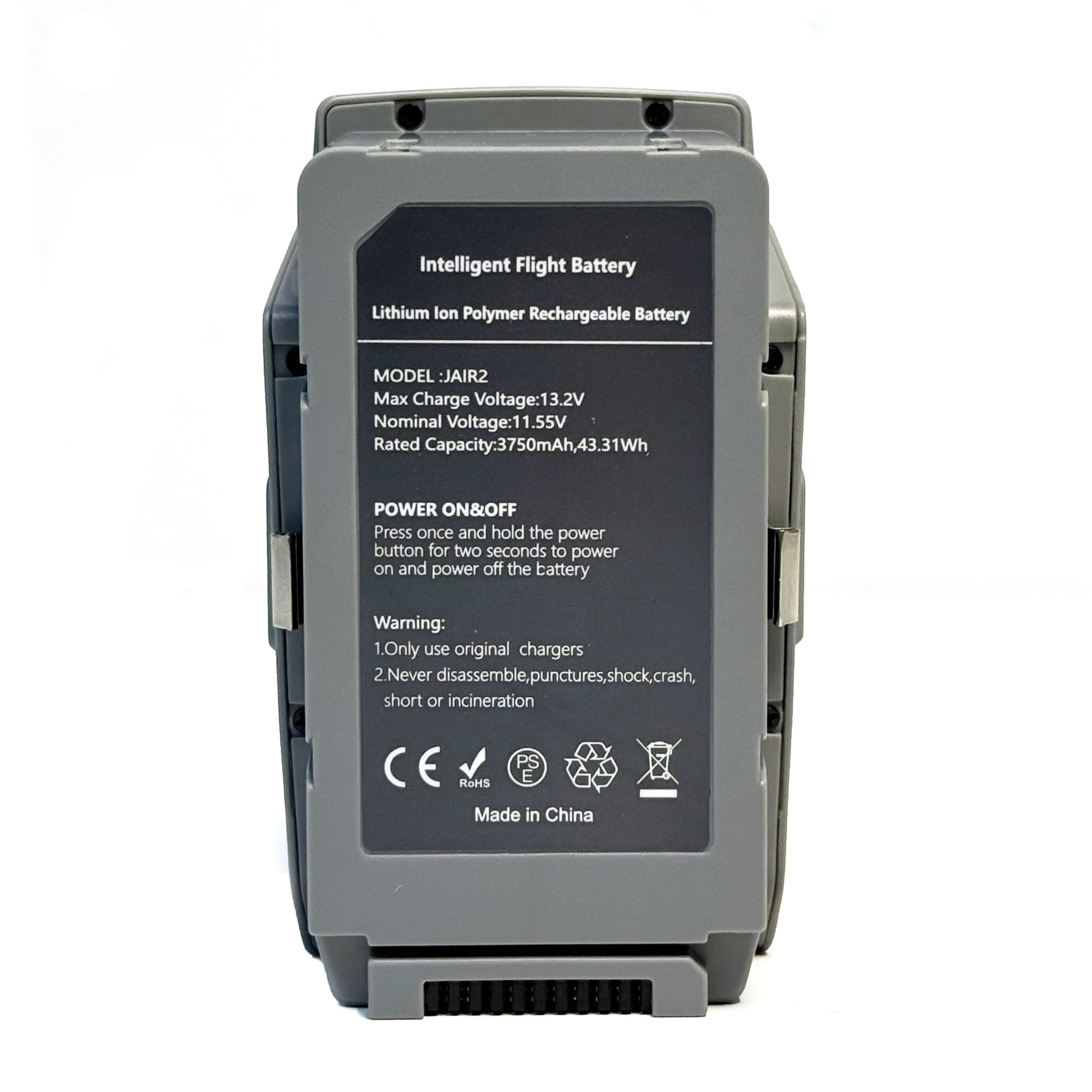 Intelligent Flight Battery for DJI Mavic Air 2 and Air 2S Drones - 3750mAh