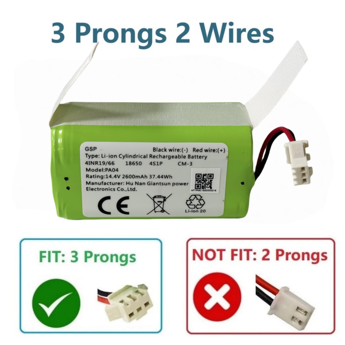 New Battery For Eufy RoboVac 11,11S,11S Max, 12, 15T,15C,15C Max,25C,30,30C Max